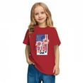 thumbnail image 5 of MKOSPLRT 3-10 Years Patriotic Shirts for Boys Girls Short Sleeve Crew Neck July 4th Tops USA Star Stripes Fourth July Tee Shirts, 5 of 8
