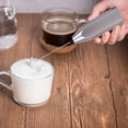 thumbnail image 4 of YOPTOP Rechargeable Milk Frother Handheld Stirring Rod Electric Foam Maker with Stainless Whisk for Bulletproof Coffee Latte Cappuccino Hot Chocolate, 4 of 7