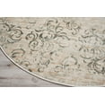 thumbnail image 5 of Nourison Euphoria Damask Bone 5'3" x ROUND Area Rug, (5 Round), 5 of 6