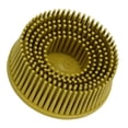 thumbnail image 4 of 2 Inch Bristle Disc Grit Abrasive Bristle Shank Attachment Disc for Remove Burr Rust Coatings On Metal Yellow, 4 of 14