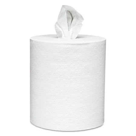 Scott Essential Center-Pull Towels, Absorbency Pockets, 1 Ply, 8x15, 500/Roll, 4 Rl/CT
