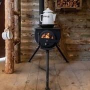 Petromax Tent Oven and Heater, Loki2 Portable Steel Cooking and Heating Source for Campsite and Outdoor Adventures
