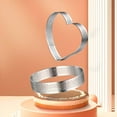 thumbnail image 2 of yingyy Mousse Cake Ring Universal Home Use Simple Shaping Molds Stainless Steel Mesh Circle Baking Mold Tool Bakeware Accessory 4.5cm 4.5cm, 2 of 6