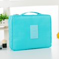 thumbnail image 1 of Neceser multifuncional para cosméticos, organización de viajes al aire libre, estuches de almacenamiento de maquillaje, bolsa con compartimentos, accesorios de almacenamiento impermeables Dengxun unisex, 1 of 2