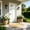 White-Right Hand Inswing, variant on 36" x 80" Fiberglass Front Entry Door with 4-9/16" PVC Frame,Exterior Door with Clear Glass, White Smooth Finish for Home Entrance & Patio,Left-Hand Inswing