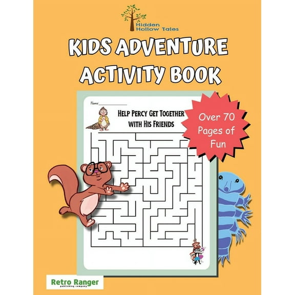 Hidden Hollow Tales Kids Adventure Activity Book (Paperback)
