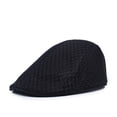 thumbnail image 3 of Boina de malla transpirable para hombre, gorra de verano, para primavera y otoño, para uso en todas las ocasiones, para personas de mediana edad y mayores, gorra de trabajo al aire libre, 3 of 6