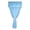Blue, variant on ANXPTIME Easy Installation Valance Top Sheer Lace Curtain For Bay Window and Kitchen