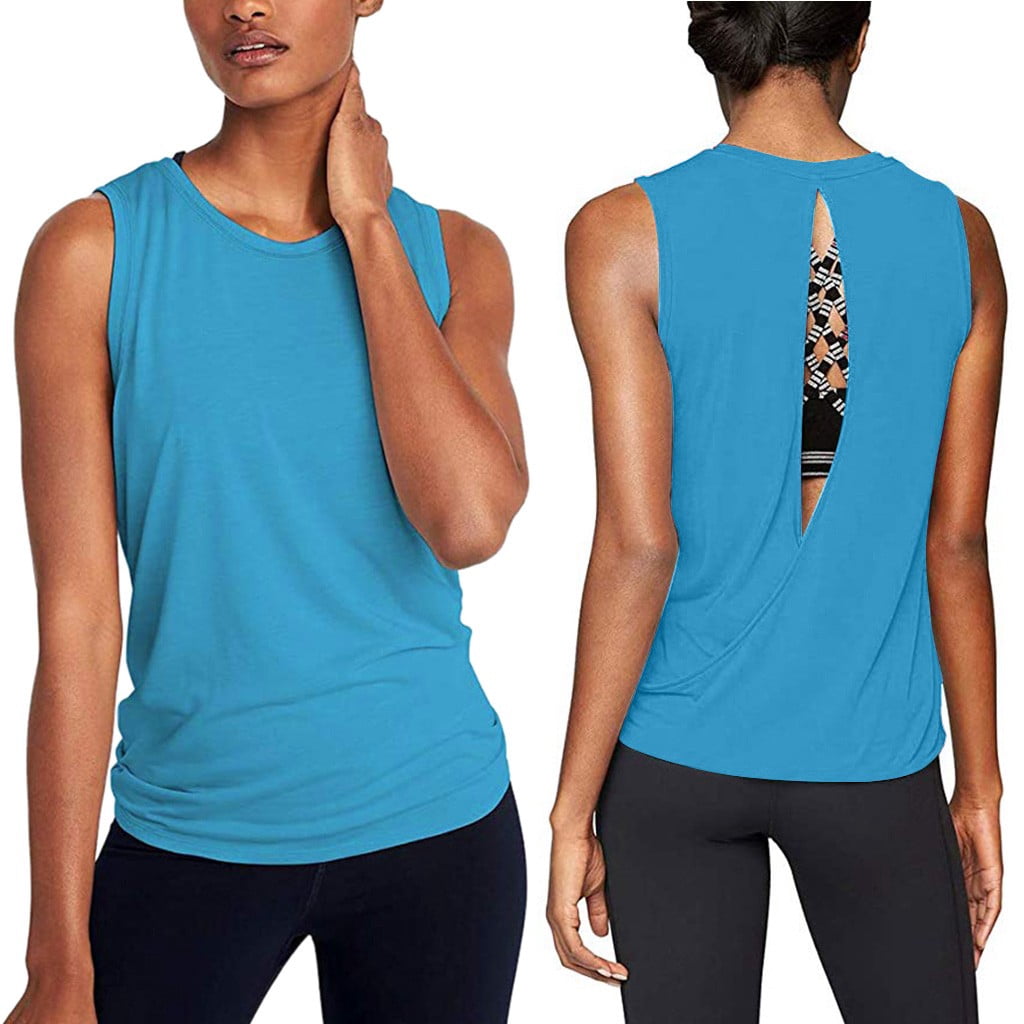 Open Back Athletic Shirts