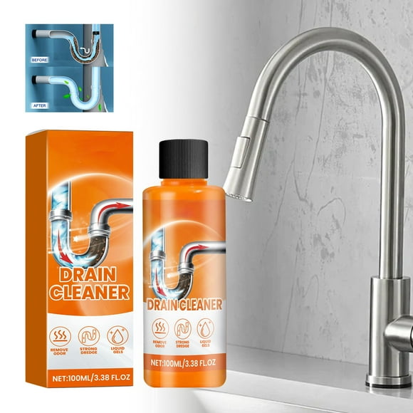 Efficient Deodorization And Dredging Solution Pipe Dredging Agent Cleaning Agent [100ML] Foam for Car And