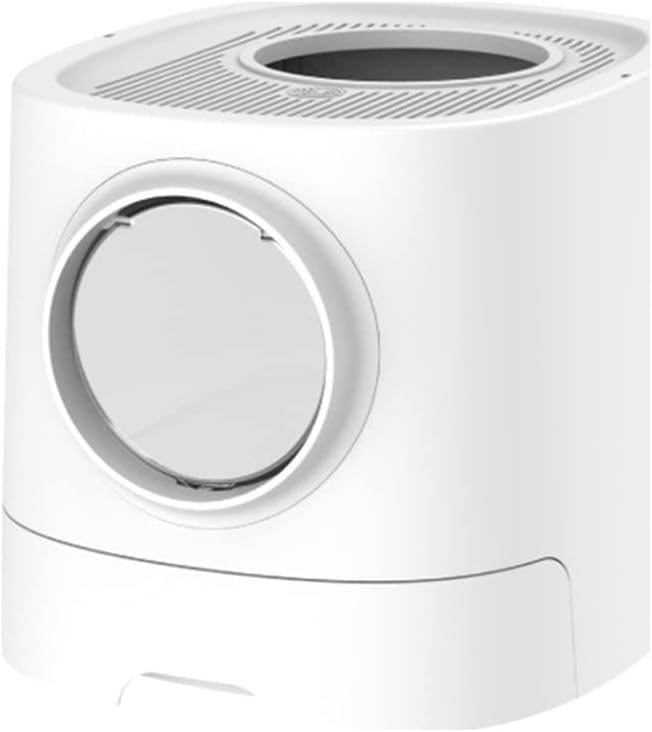 Extra Large Cat Litter Box With , Cat Litter Trapper Mat, Front Entry