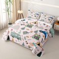 thumbnail image 3 of Erosebridal Camping Accessories Twin Quilt Set for Boys Girls,Adventure Theme Twin Coverlet Set Teens, 3 of 7