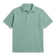 thumbnail image 3 of Ceisia Men's Regular Straight Short Sleeve Polo Shirt Ribbed Texture Cotton Blend Spring Summer Shirt Gift, 3 of 7