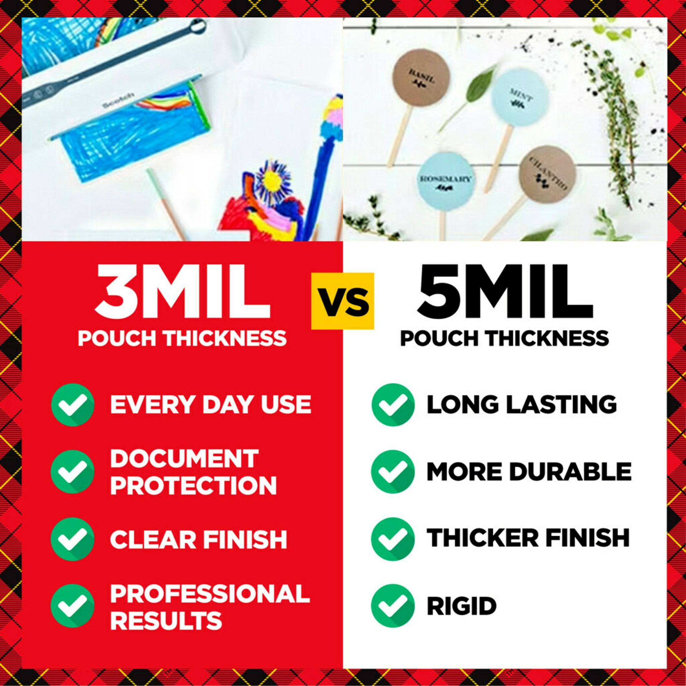 Scotch Craft Thermal Laminator Plus 2 Letter Size Pouches