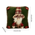 Deeceymbur Festive Christmas Pillows Covers Christmas Themed Linen High