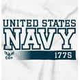 thumbnail image 2 of United States Navy Anchor Logo 1775 Unisex Plus Size Graphic Tee Brisco Brands 3X, 2 of 4