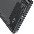 thumbnail image 4 of 4X Transparent Gray HDD Case for Hard Box 2.5 Inch HDD Enclosure to USB 3.0 Type-C 3.1 External Hard Drive Case, 4 of 4