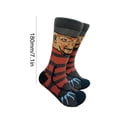 thumbnail image 3 of 2uds. Calcetines de tubo casuales de Halloween Calcetines de terror transpirables para vestido de fiesta de disfraces(2), 3 of 3