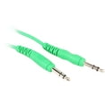 thumbnail image 2 of 10 Rockville RCTR103G Green 3' 1/4'' TRS to 1/4'' TRS Cable 100% Copper, 2 of 2