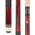 thumbnail image 1 of ASKA L25 Red 58" Two-Piece Pool Cue with Hard Rock Maple Shaft and 13mm Leather Tip - 19 oz, 1 of 6