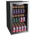 thumbnail image 3 of Frigidaire, 3.4 Cu. Ft. Glass Door Compact Refrigerator, Stainless Steel, 3 of 8
