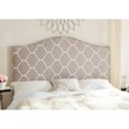 thumbnail image 5 of SAFAVIEH Connie Classic Upholstered Headboard with Nail Heads, Full, Pearl Grey, 5 of 5