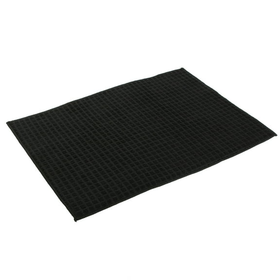 Kitchen Details Microfiber Drying Mat in Black