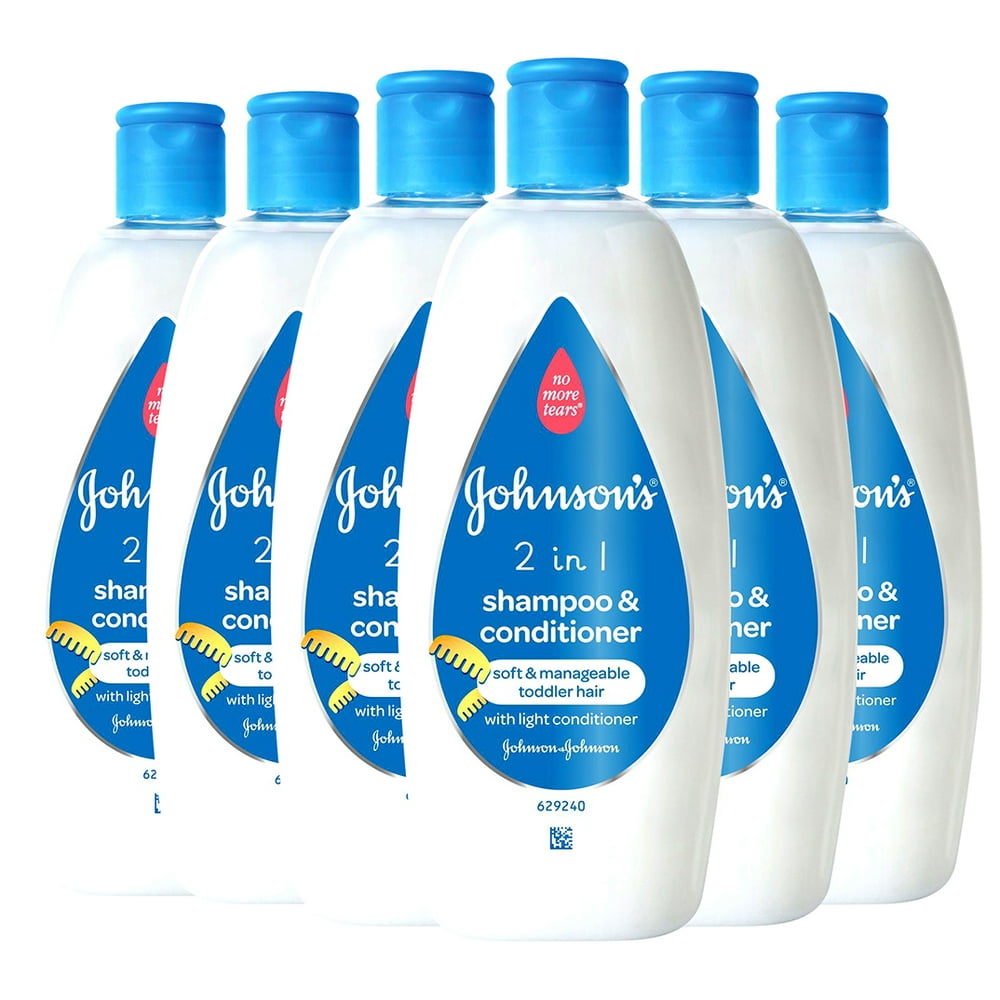 Johnson's Baby Special Edition 2in1 Shampoo and Conditioner 500 ml (Pack of 6)