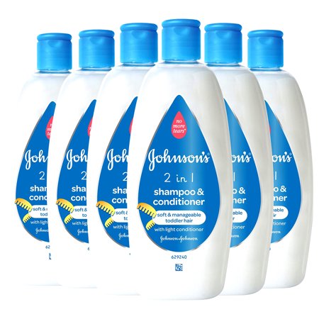 Johnson's Baby Special Edition 2-in-1 Shampoo and Conditioner 500 ml (Pack of 6)