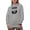 Heather Grey, variant on Sunshine on My Mind with Mountains, Lake, Pine Trees & Sun, Sand Hooded Sweatshirt or Hoodie, Medium