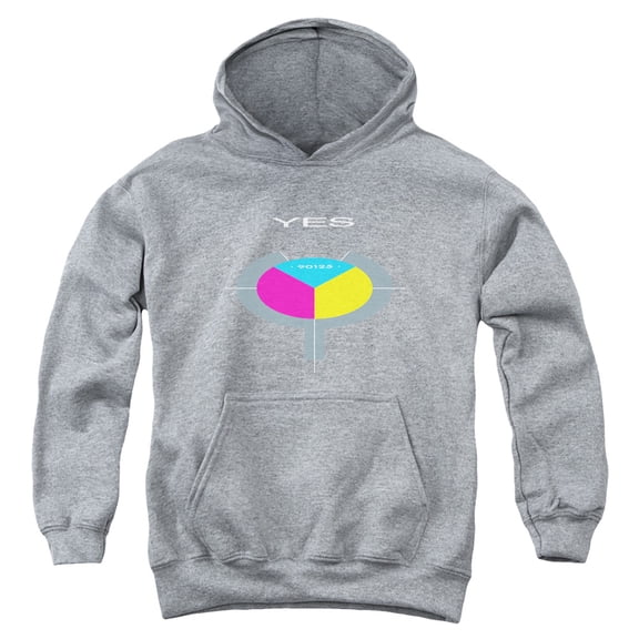 Yes - 90125 - Youth Hooded Sweatshirt - Medium