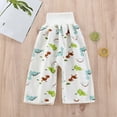 thumbnail image 2 of Odeerbi Toddler Pants Baby Boys Girls Breathable Waterproof Diaper Pants Baby Clothes Cotton Cute Cartoon Pattern Impermeable Leakproof Diaper Pants Multicolor, 2 of 4