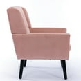 thumbnail image 3 of Velvet Upholstered with MDF Seat / Cozy Sitting in Home Living Spaces, 3 of 5