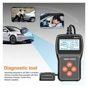 Check Engine System Car Diagnostic Tool OBD2 Scanner Live Data Code Reader Battery Tester MS309PRO Multi-language ,Easy to Use