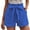 O-Blue, variant on Vedolay Shorts For Women Women's Casual Loose Summer Beach Shorts Comfy High Waist Loungwear Shorts with Pockets,Dark Blue M
