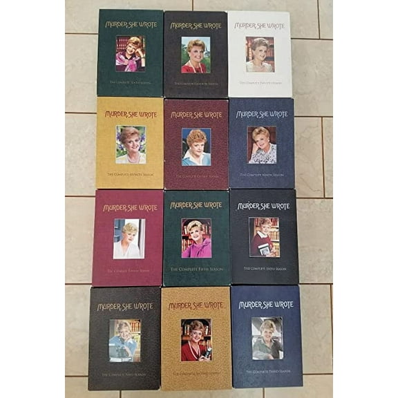Murder She Wrote Seasons 1-12 Complete Series & 4 Movies DVD