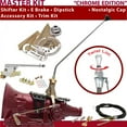 thumbnail image 1 of American Shifter  518 Shifter Kit Chrome 23 in. E Brake Cable Trim Kit Dipstick for DBF58, 1 of 1