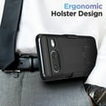 thumbnail image 5 of Encased DuraClip for Google Pixel 8 Belt Case with Holster Clip and Phone Kickstand - Black, 5 of 9