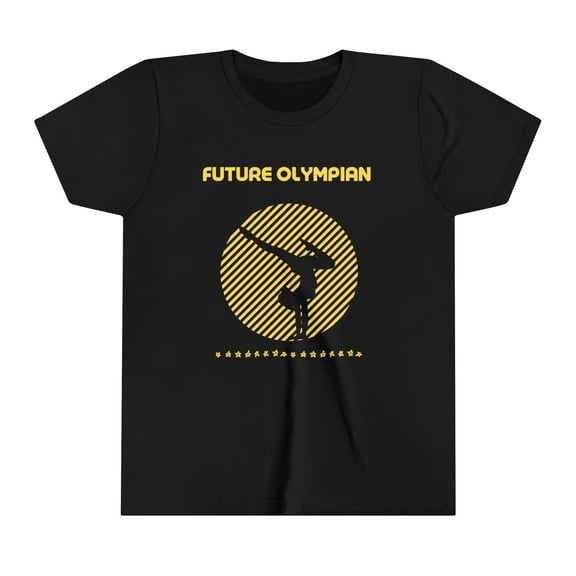 Future Olympian Gymnastics Floor Exercise Youth Short Sleeve Tee Size S-XL