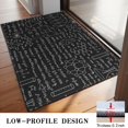 thumbnail image 3 of Math Equations Geometry Black Pattern Door Rugs,Washable Non Slip Door Mats Indoor,Decorative Door Mats,Entry Mat Indoor for Entrance,Bedroom,Kitchen,Bathroom,20"x32", 3 of 6