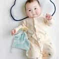 thumbnail image 3 of Baby Lovey Security Blanket with Animal Head â Soft Plush Comfort Toy for & Toddlers â 10 Inch Bunny, Elephant & Giraffe Designs â Soothes & Calms for Sleep, 3 of 3