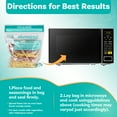 thumbnail image 3 of 20 × Microwave Steam Cooking Bags Large Size Steam Food Storage Bags Disposable Microwave Steam Cooking Bags for Vegetables, Potatoes and Meat, Easy to Use, 3 of 6