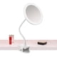 thumbnail image 2 of Espejo de aumento recargable 5X/10X con luz LED y cuello flexible 360°. 3 colores de luz., 2 of 4