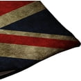 thumbnail image 5 of Vintage British Flag Waist Lumbar Cotton Linen Throw Pillow case Cushion Cover for Sofa Home Decorative Oblong 12x20 Inches, 5 of 6