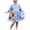 Light Blue, variant on bbymog Long Sleeve Dresses for Girls Fashion Cute Graphic Crewneck Cotton Dress Girls Clothes Pink B 3 years
