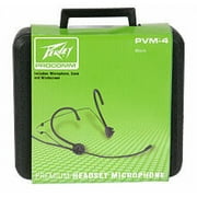 Peavey Pvm-4 Premium Wireless Slim-Line Omnidirectional Headset Black 580910 New