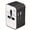 White, variant on Universal Travel Adapter Fast Charger, All in One Plug Adapter With 2 USB-C PD20W GaN Worldwide Power Adapter International Wall Charger Foldable Plug Converter Travel Essential for Europe UK US Asia