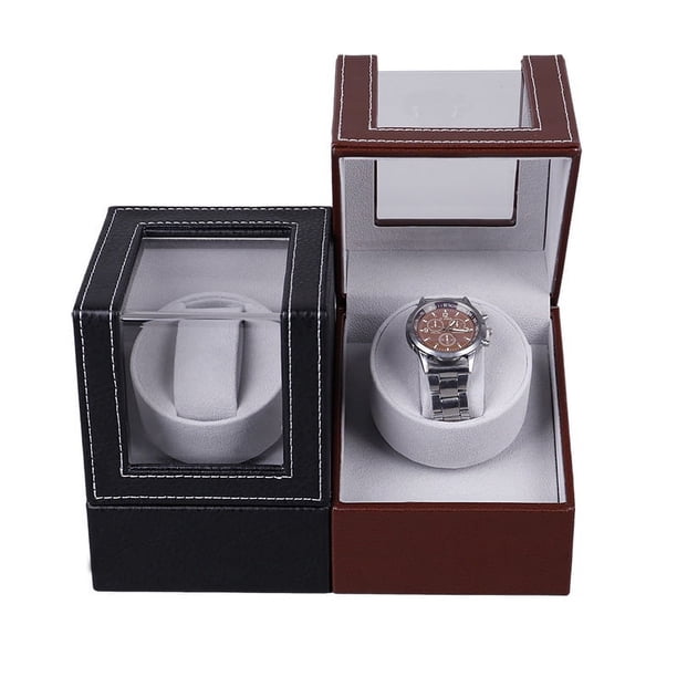 Reloj mecánico de cuerda automática Reloj Shaker Caja de reloj Motor eléctrico de un solo cabezal Interruptor de reloj Shaker