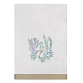 thumbnail image 5 of Authentic Hotel and Spa  Turkish Cotton Aaron 3PC Embellished Towel Set Silver, 5 of 5