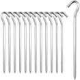thumbnail image 1 of Clavijas de aluminio para carpa, 3-4 piezas 22 * 0.6 cm Ganchos para carpa Clavijas para carpa Clavijas para suelo duro, ideales para jardinería, camping, pesca y carpas Kuyhfg Bienvenido a Kuyhfg, 1 of 5
